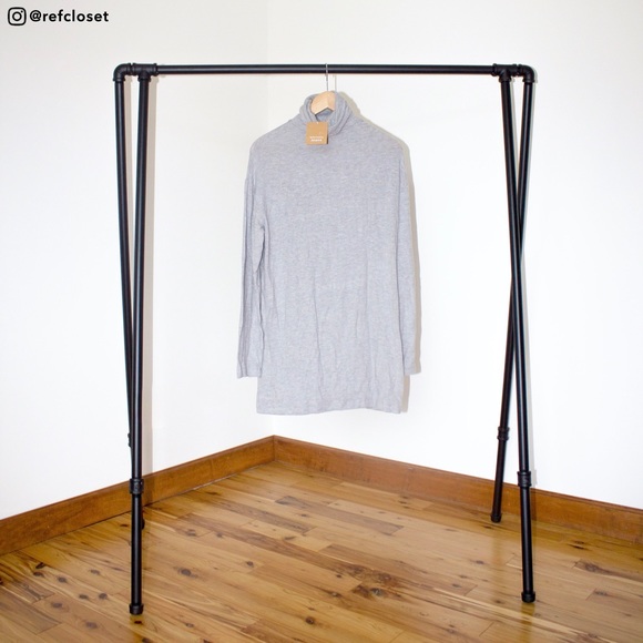 Reformation Daze Dress (Heather Grey) - Picture 3 of 4